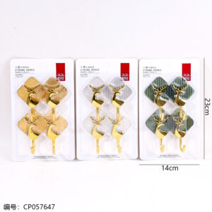 2136 Non-marking Sticky Hooks/four-pack - Image 3