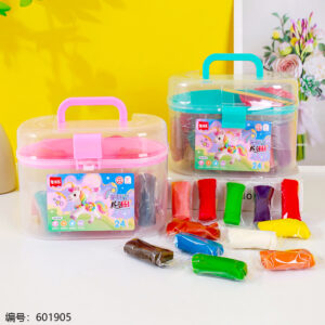 Color Clay Tool Box Toy 6606-24 - Image 1