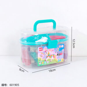 Color Clay Tool Box Toy 6606-24 - Image 3
