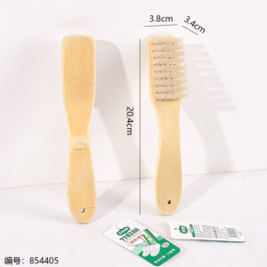 0230 Bamboo Shoe Brush 1 Pack *10 - Image 3