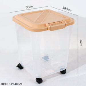 9811-1 Transparent Moisture-proof Rice Bucket - Image 3