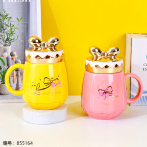 CH186 Butterfly Bow Ceramic Mug - Image 1