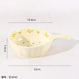 LL-1 8-inch Handle Bowl - Image 3