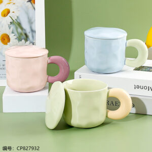 299-5 Macaroon Mug with Lid - Image 1