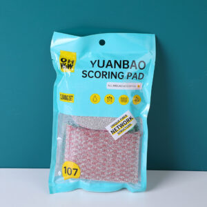 Yuanbao scouring pad cleaning set 4pcs-107-1 - Image 3