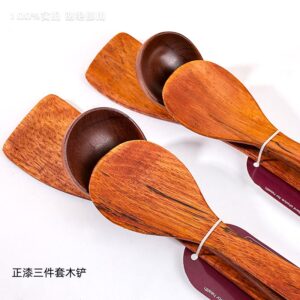 Three Piece Wooden Shovel Set - Image 3