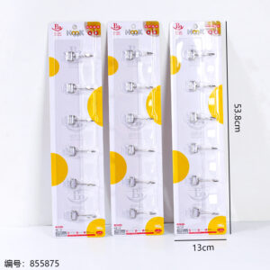Stainless Steel 6-Row Hooks 2885 - Image 3