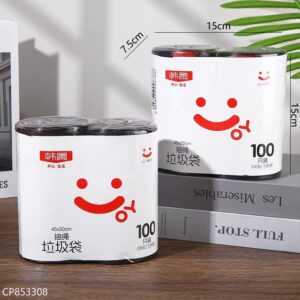 9878 Drawstring Trash Bags 2 Rolls 100pcs - Image 3