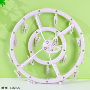 336-18 Clip Double-Layer Round Drying Rack - Image 3