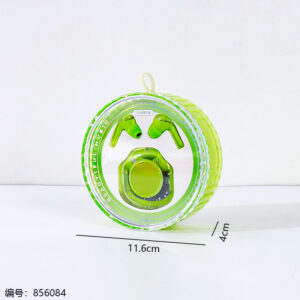 TWS-7K Bluetooth Earbuds (Round Case) - Image 3