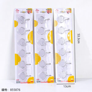 Minimal Crystal 6-Row Hooks 2298 - Image 3
