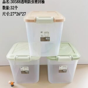 Clear Insect-proof Airtight Storage Bucket-30588 - Image 1