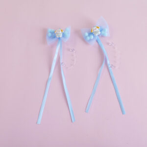 Ball Bow Hair Clip - Image 3