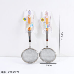 930 Double-Nail Wood Handle Strainer (14cm) 1*12 - Image 3