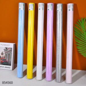 3m-60cm Solid Color Embossed Wallpaper Roll - Image 3