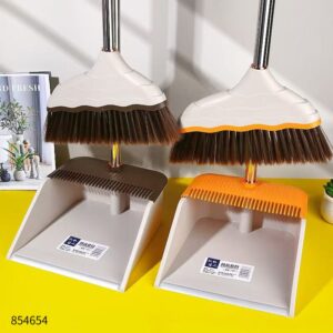 3037 Premium Broom & Dustpan Set - Image 1