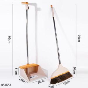 3037 Premium Broom & Dustpan Set - Image 2
