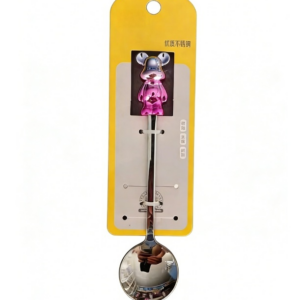 Crown color silver spoon-6383 - Image 1