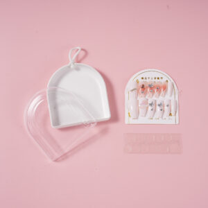 Long Oval Multi-Gem Press-On Nails - Image 3