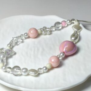 Pink Shell Star Keychain - 4 - Image 1