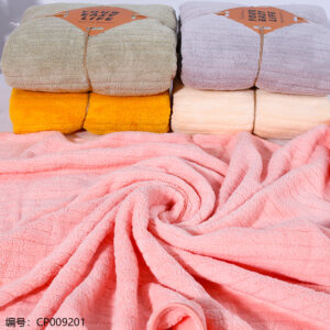 Coral Velvet Drawstring Bath Towel/8 - Image 2