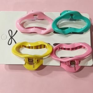 Irregular Shape Hair Claw Clip4pcs - Image 1