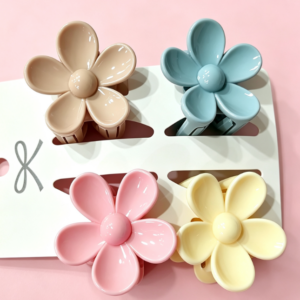 Petal Hair Claw Clip4pcs - Image 1
