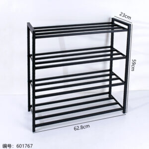 Carbon Steel 4-Tier Shoe Rack - Image 3
