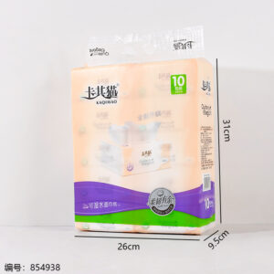C4010 Soft Tissue 400 Sheets/Pack 10 Packs/Bundle - Image 3