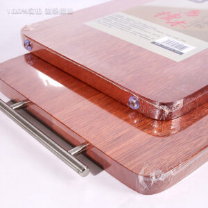 50*35 Ebony Wood Patchwork Chopping Board - Image 2