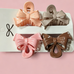 Elegant Vibe Hair Claw Clip4pcs - Image 1