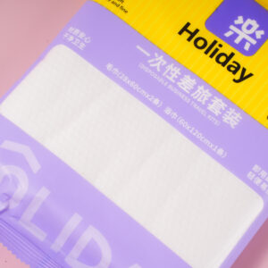 Journey Series - Disposable Travel Set (Towel + Bath Towel) 3pcs L-005 - Image 3