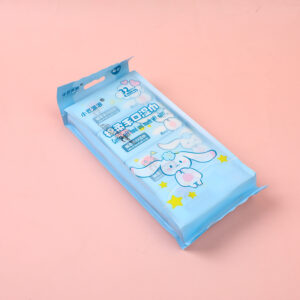 Cottonelle Hand & Mouth Wipes 4pcs-Blue - Image 1