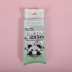 8-Pack Mini 2832 Pure Water Panda Wet Wipes 64pcs - Image 1
