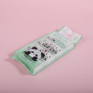 8-Pack Mini 2832 Pure Water Panda Wet Wipes 64pcs - Image 2