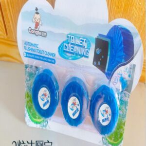 Blue Bubble Toilet Bowl Cleaner 3pcs - Image 1