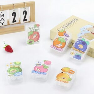 Fruit Pattern Polymer Smooth Dental Floss Picks - 17714007 - Image 1