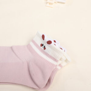 Mixed Cherry & Bunny Women Socks - Special Offer - Image 3