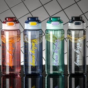 Plastic Sports Bottle 1000ml SH-2057 - Image 1