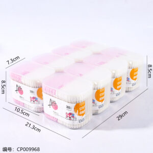 815 Square Box Filling Paper Cotton Swabs 300 pcs/8 - Image 3