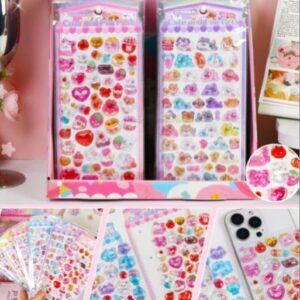 Cute Pet 3D Embossed Sticker - SC1514 - Image 1