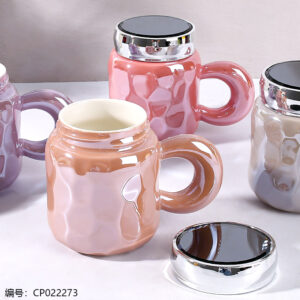 654 Ceramic Mug with Pearlized Glaze - Image 2