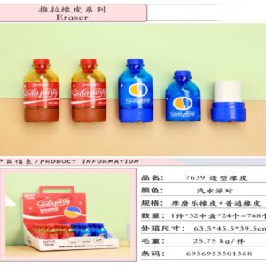 Soda Party Eraser - 7639 - Image 1