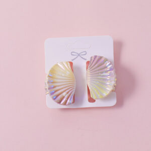 Pearlescent Shell Claw Clip 2Pcs - Image 3