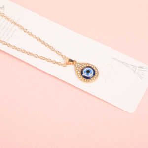 Teardrop Eye Fashion Necklace - Image 3