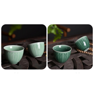 Lotus rhyme single tea cup 50ml - Image 1