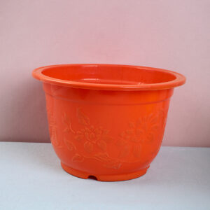 832-1 Blooming flower pattern flower pot - Image 4