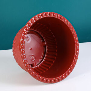 Wrough iron red flower pot - 678 - Image 4