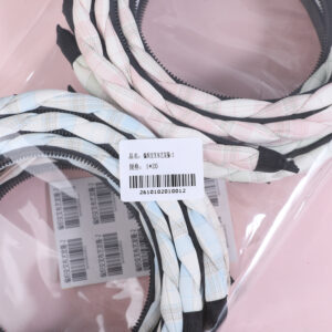 Braided Cross Fabric Headband - 2 - Image 4