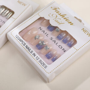 Sweet Cool Style Press On Nails - 12pcs - Image 3